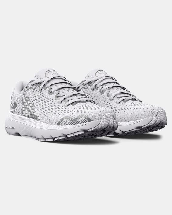 Women's UA HOVR™ Infinite 4 Running Shoes in White image number 3